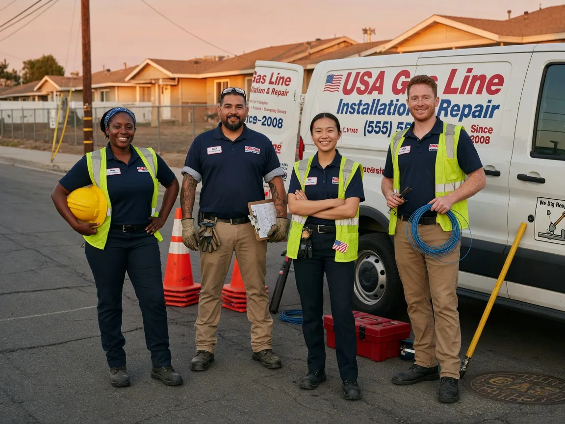 Gas Line Installation company in Suisun City, CA
